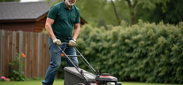 Les bonnes pratiques pour pencher une tondeuse thermique sans l&rsquo;endommager